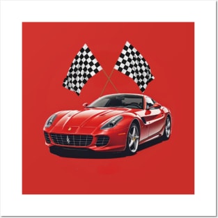 Ferrari 599 GTB GTO Posters and Art